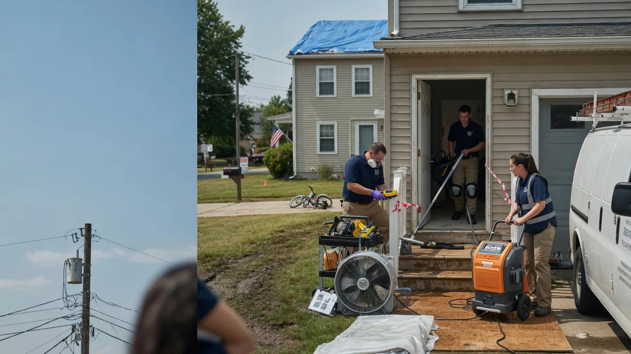 Water Damage Repair in Quincy, OH near me